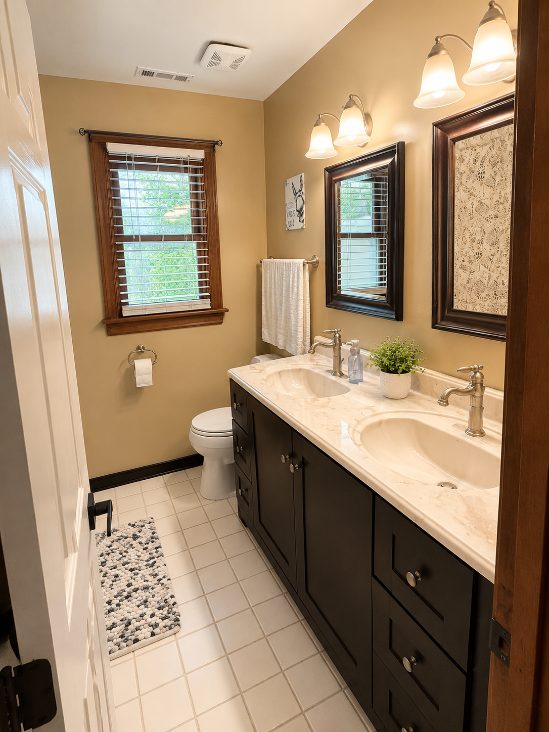 A bathroom at Serenity Co-Living Residence